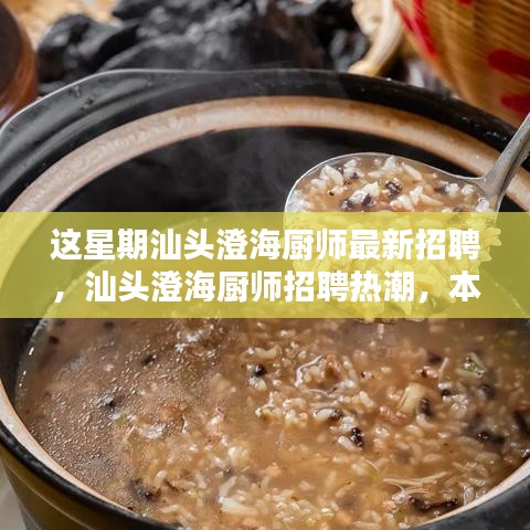 汕頭澄海廚師招聘熱潮揭秘，本周最新動態(tài)與影響