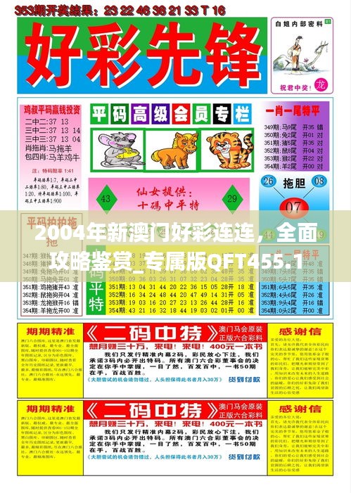 2004年新澳門好彩連連，全面攻略鑒賞_專屬版QFT455.1