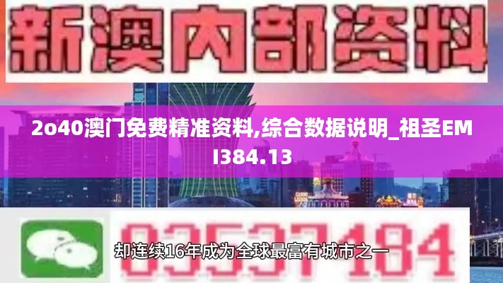 2o40澳門免費精準資料,綜合數(shù)據(jù)說明_祖圣EMI384.13