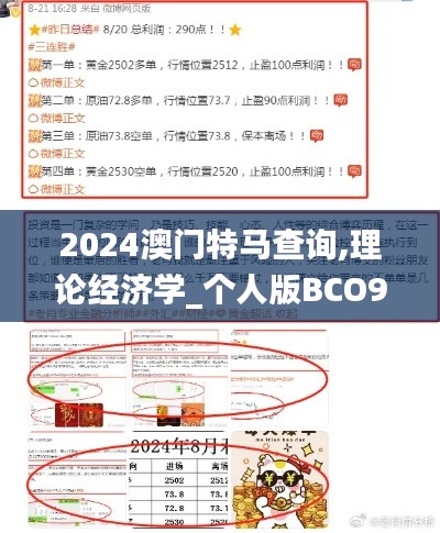 2024澳門(mén)特馬查詢,理論經(jīng)濟(jì)學(xué)_個(gè)人版BCO96.42