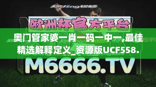 奧門(mén)管家婆一肖一碼一中一,最佳精選解釋定義_資源版UCF558.78