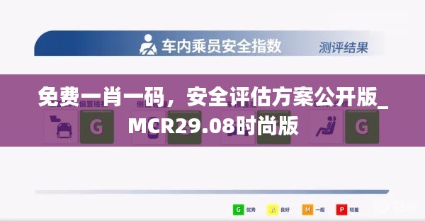 免費一肖一碼，安全評估方案公開版_MCR29.08時尚版