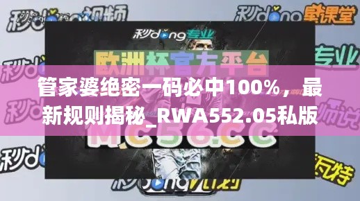 管家婆絕密一碼必中100%，最新規(guī)則揭秘_RWA552.05私版