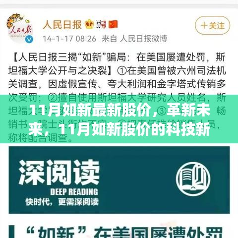 革新之星，最新股價(jià)揭示如新科技的力量與未來展望