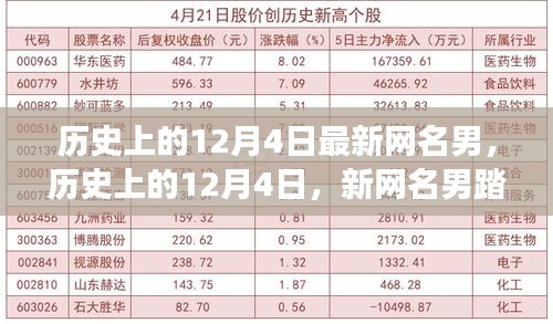 歷史上的12月4日，新網(wǎng)名男的自然之旅與內(nèi)心平靜的奇妙冒險(xiǎn)探索之路