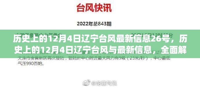 歷史上的12月4日遼寧臺風事件深度解析，過去與現(xiàn)在的影響及最新信息解讀