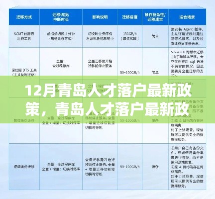 青島人才落戶最新政策解析，特性、體驗、競品對比及用戶群體深度分析