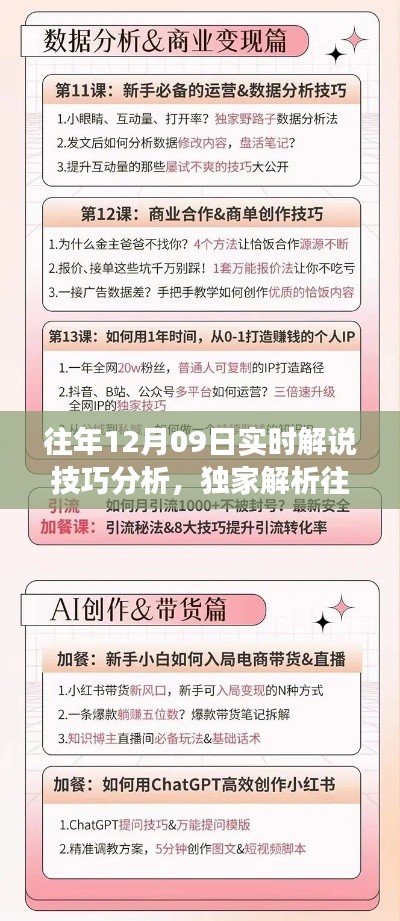 獨家解析，往年12月09日解說技巧深度剖析，小紅書助你走向成功之路！