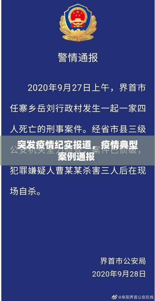 突發(fā)疫情紀(jì)實報道，疫情典型案例通報 