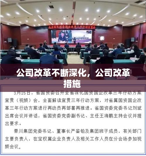 公司改革不斷深化，公司改革措施 