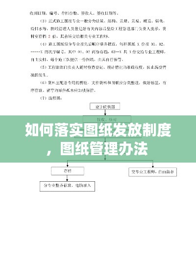 如何落實圖紙發(fā)放制度，圖紙管理辦法 