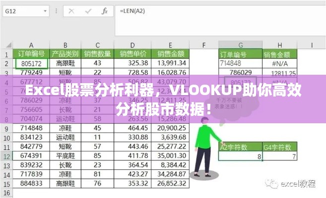 Excel股票分析利器，VLOOKUP助你高效分析股市數(shù)據(jù)！