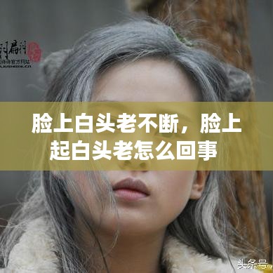 臉上白頭老不斷，臉上起白頭老怎么回事 